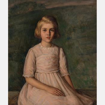 Portrait of Margaret Hildt by 
																			Harry Farlow