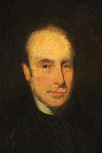 Portrait of a clergyman by 
																			G Grenville Manton