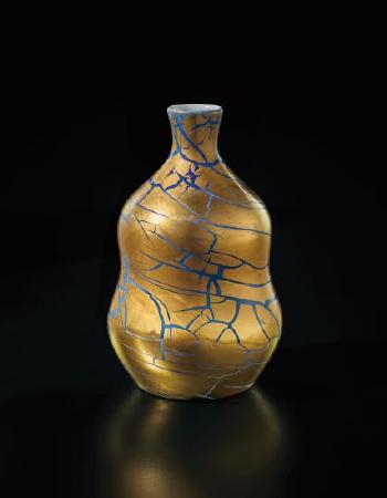 Unique vase by 
																			Karl Hansen-Reistrup