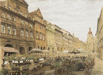 Havel's Market in Prague by 
																			Karel Votlucka