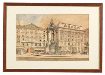The Anker Insurance Building on Hoher Markt by 
																			Rudolf R Sagmeister