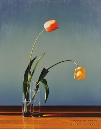 Two Tulips by 
																			Michael Zigmond