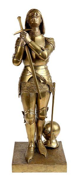 Standing Joan of Arc by 
																	Georges Lucien Vacossin