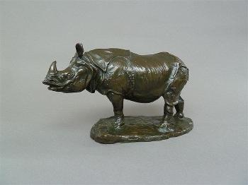Rhinocéros de l’Inde by 
																	Edouard Navellier