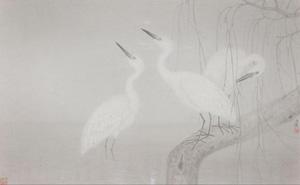 Cranes by 
																	 Yang Liqi