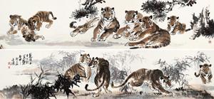 Tigers by 
																	 Tang Wenxuan