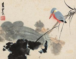 Flower and Bird by 
																	 Zhang Qiyi