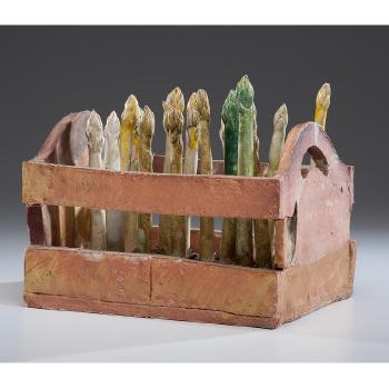 Box of Asparagus by 
																			Peter Vandenberge
