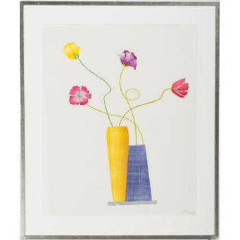 Untitled (Poppies in Vases) by 
																			Edward Baynard