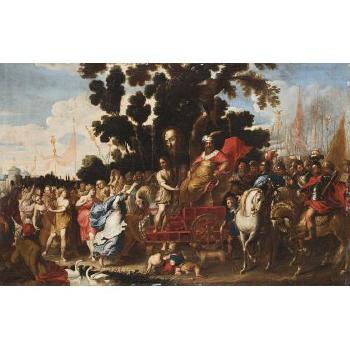 The Triumph of David by 
																	Vincent Malo