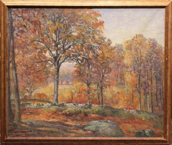 Fall landscape by 
																			Paul E Saling