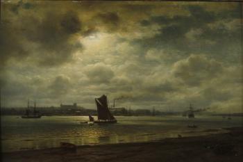 Harbour by 
																	Wilhelm Xylander