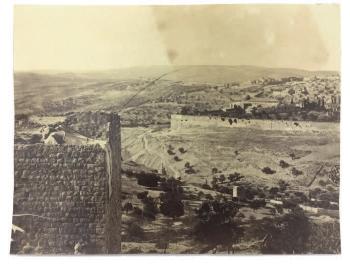 Panorama de Jerusalem du Mont des Oliviers by 
																			Mendel John Diness