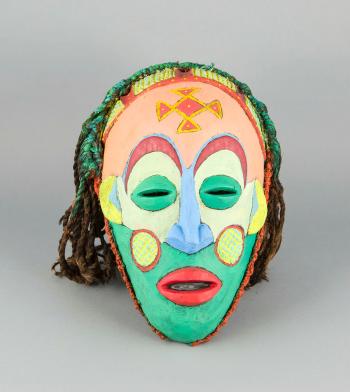 Afrikanische Maske by 
																	Zaza Tuschmalischwili