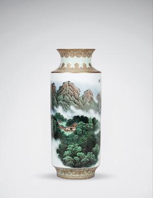 A Vase by 
																	 Zhang Songmao