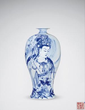A Vase by 
																	 Guo Wenguang
