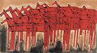 The Lucky Red Light of Goats by 
																	 Qiao Xiaoguang