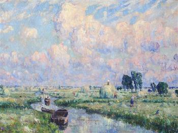 Landscape by 
																	 French Impressionist School