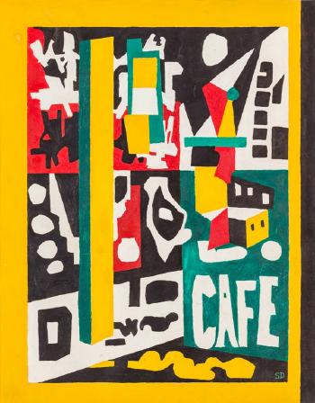 Café by 
																	Stuart Davis