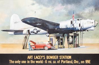 Art Lacey's Bomber Station by 
																	Franz Zadrazil