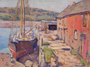 The Rose Wharf by 
																			George Macrum