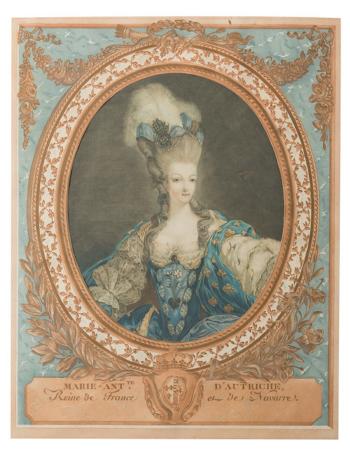 Marie Antoinette d’Autriche, Reine de France et de Navarre by 
																	Jean Francois Janinet
