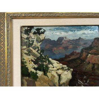 A Bit of Grand Canyon by 
																			Elliott Daingerfield