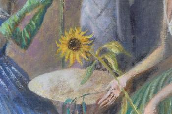 The Sunflower by 
																			Elizabeth Taggart