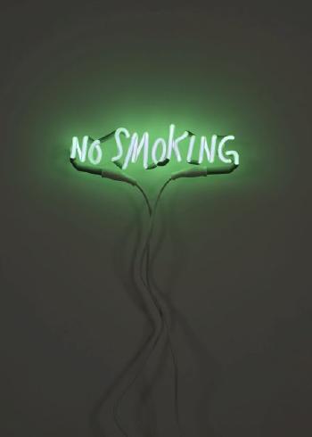 No smoking by 
																	Adel Abdessemed
