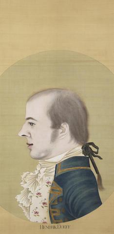 Portrait of Hendrik Doeff by 
																			Ishizaki Yushi