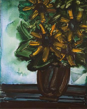 Untitled (Sunflowers) by 
																	Stanislaus Rapotec