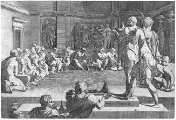 Das Gastmahl Alexanders des Großen by 
																	Francesco Primaticcio