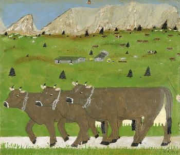 Cows by 
																	Fritz Frischknecht
