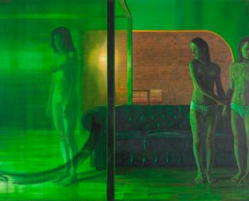 The Green Room by 
																	Aris Kalaizis