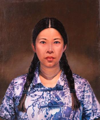 The Chinese Girl by 
																	Aris Kalaizis