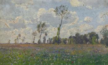 Blumenwiese by 
																			Adolf Lins