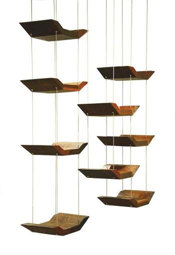 'Passaros' Shelves, 2008 by 
																	Zanini de Zanine