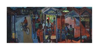 Jamaican Village by 
																	John Minton