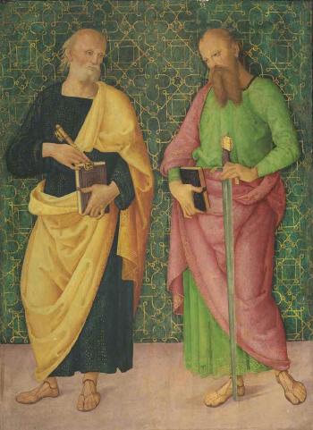 Saints Peter and Paul by 
																	 Eusebio da San Giorgio