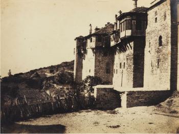 Couvent Xéropotam, Mont Athos by 
																			Emile Charles Labbe
