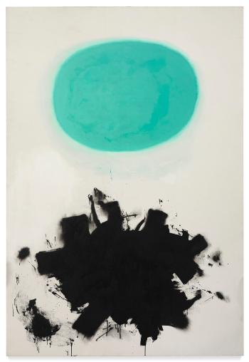 Green Over Black by 
																	Adolph Gottlieb