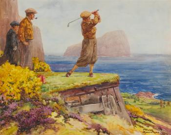On the Tee by 
																	Harry Rountree
