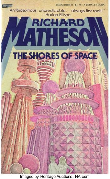 The Shores of Space, paperback cover by 
																			Murray Tinkelman