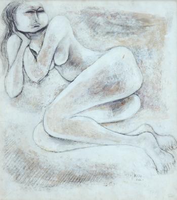 Reclining Nude by 
																	Kay It