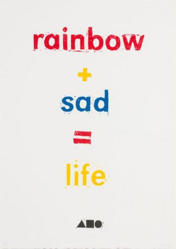 Rainbow + Sad = Life by 
																			 Avant Car Guard
