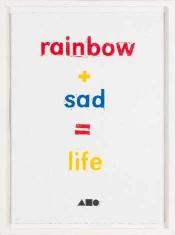 Rainbow + Sad = Life by 
																			 Avant Car Guard