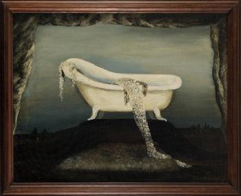 Portrait of a bath (Le portrait de la baignoire) by 
																			Maria Anto