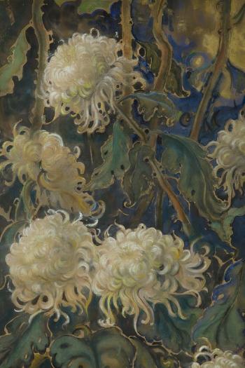 Chrysanthemums by 
																			Stanislaw Eysmond