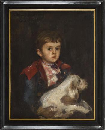 Portrait of Boy by 
																			Jan Ciaglinski