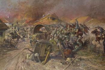 Battle of Chelm by 
																			Leonard Winterowsky